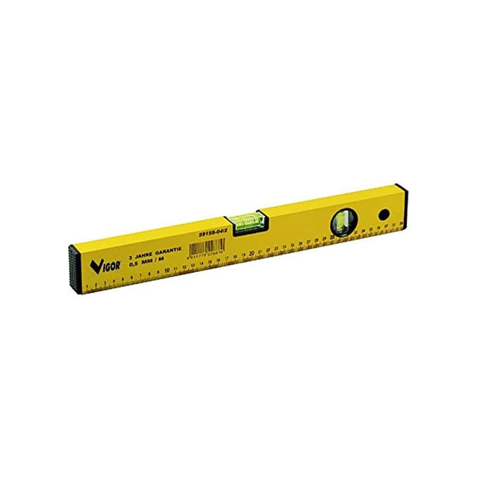 Livelli Blinky Alluminio 2 Bolle Gialli mm. 400