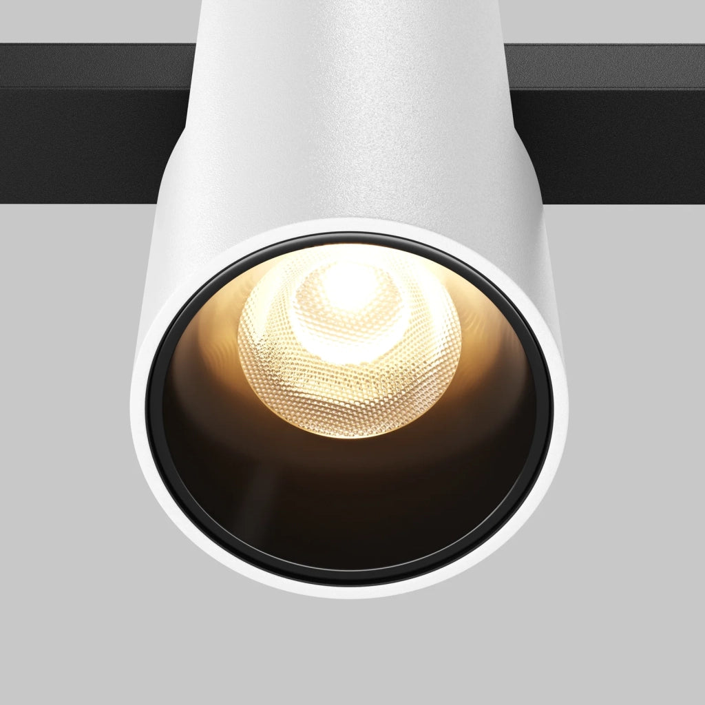 Maytoni Lampada da binario moderna Exility Alfa 1 luce LED integrato nero alluminio