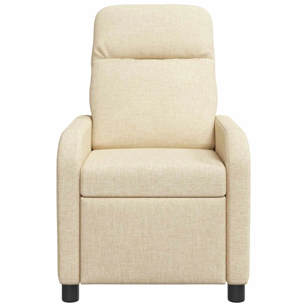 Poltrona Massaggiante Crema Tessuto 42034946