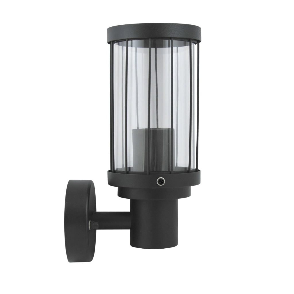 Applique esterna FIORD 312303 E27 nero IP44 Polux
