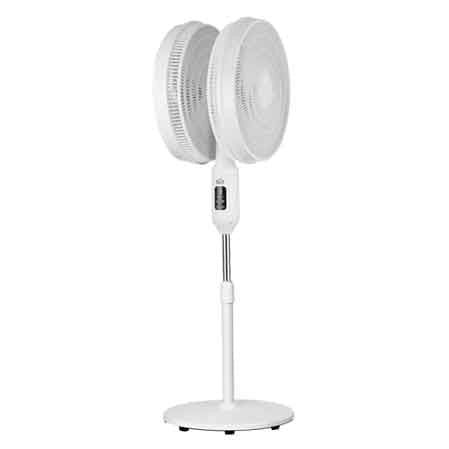 VENTILATORE A PIANTANA CON TELECOMANDO E TIMER DOPPIO ø 40 cm
