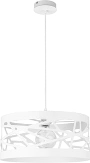 Lampada a sospensione bianca moderna Ø39 E27 Sigma