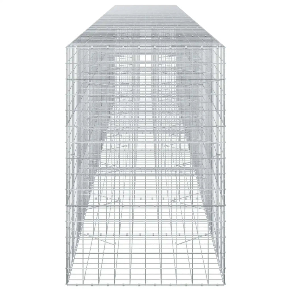 Gabione con Filo da 3,5 mm e Rete da 10x10 cm 800x100x150 cm 3463426