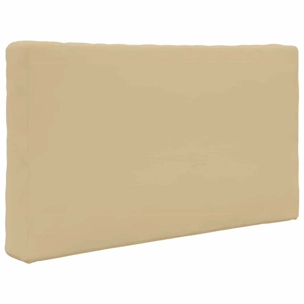Cuscino per divano da esterno 3 pcs Beige Poliestere 900866