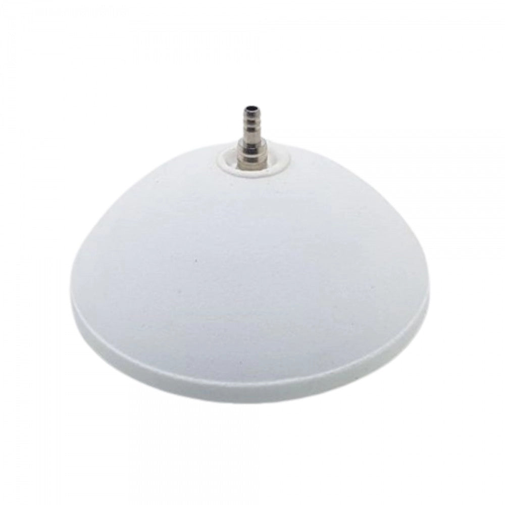 Diffusore d'ossigeno a campana mm120x50h colore bianco per acquari e laghetti