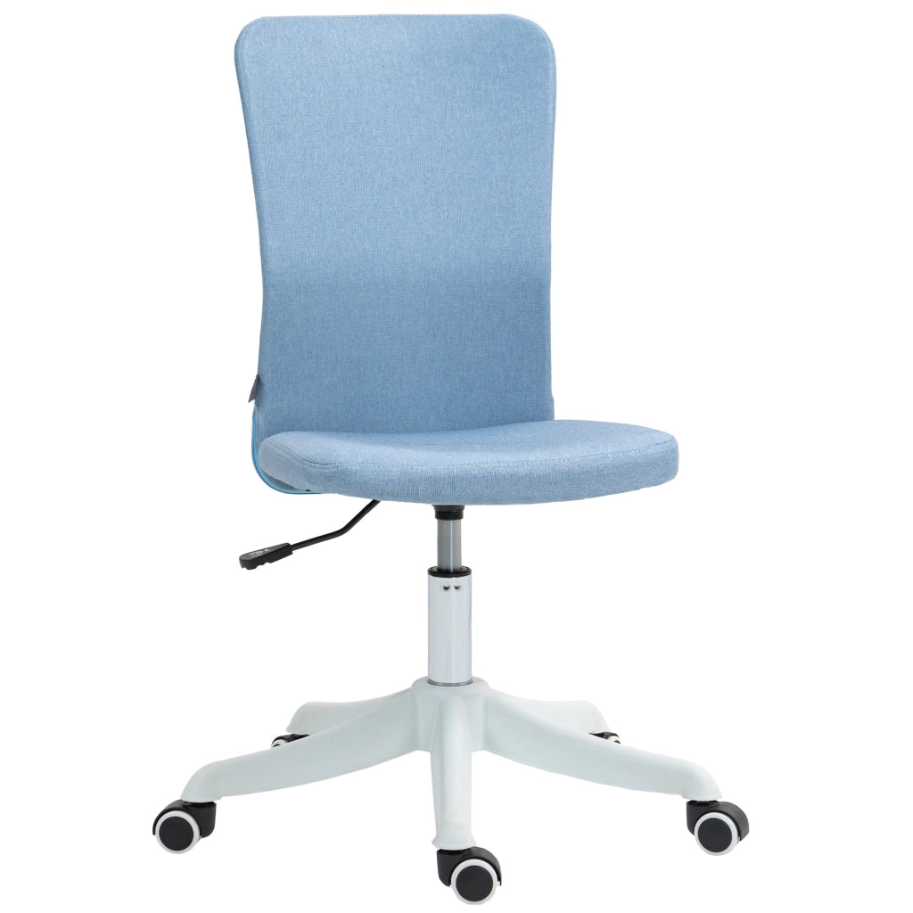 Sedia da ufficio con rotelle e altezza regolabile ¨C Minimal ¨C 53x43x85-93 cm blu
