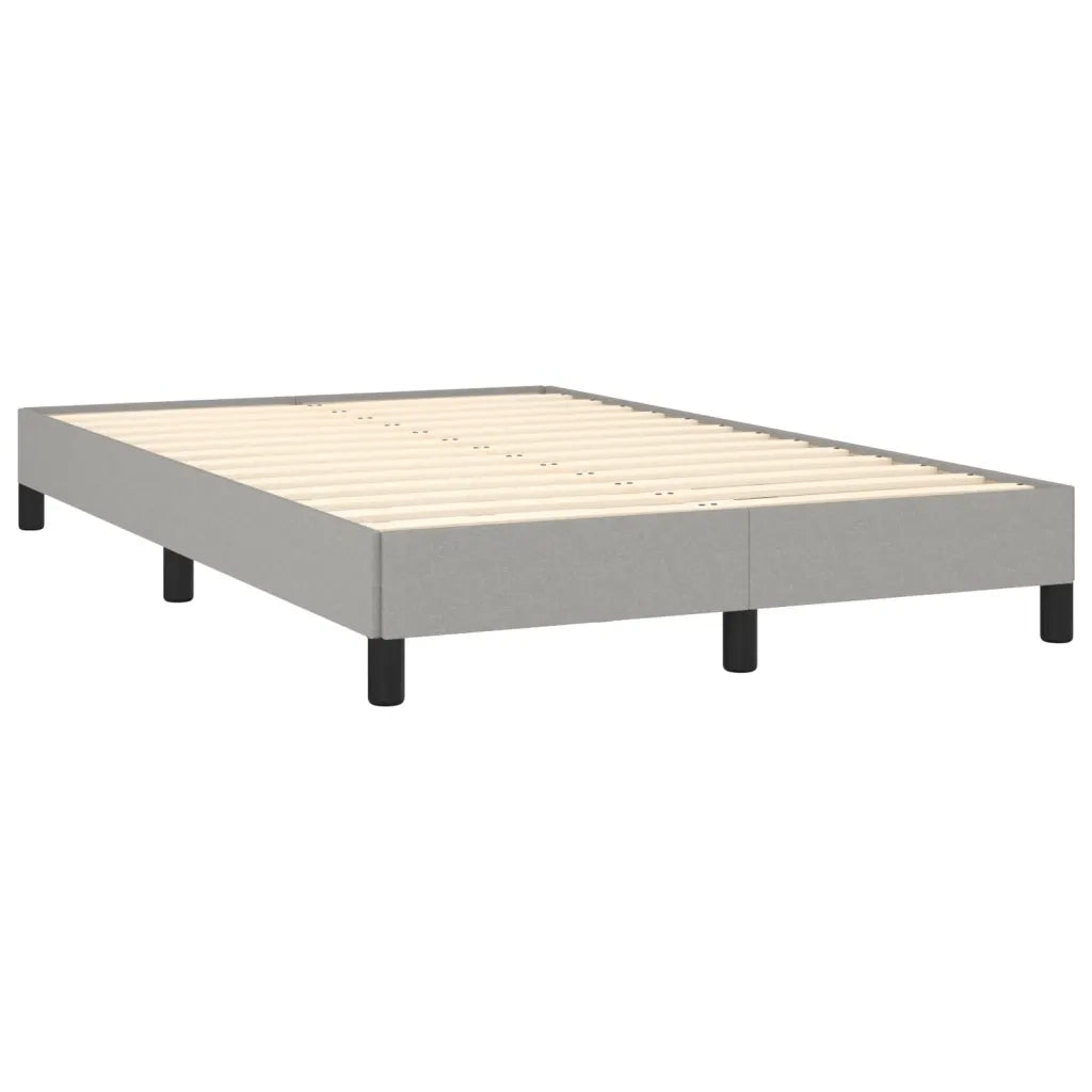 Giroletto senza Materasso Grigio Chiaro 120x200 cm Tessuto 346704