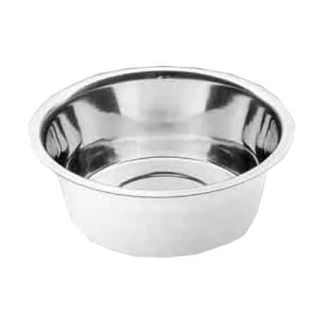 CIOTOLA IN ACCIAIO INOX PER CANI E GATTI 'ORION' Ø cm 18,3x7h - 1,2 lt