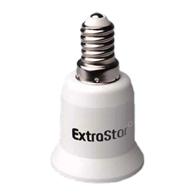 2 Pezzi Portalampade Adattatori Convertitore Lampada Attacco E14 a E27