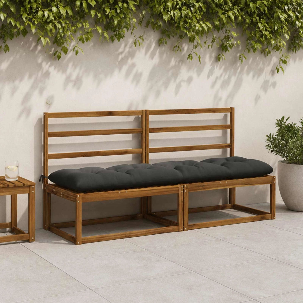 Cuscino per panchina VIANEN 100% Poliestere Antracite 953296