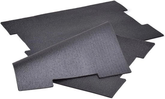 Mat antislip 2X compatibile con Sortimo e L‑BOXX102/136G4 – schiuma gommosa morbida, 418×308×3mm, antislip, assorbimento shock, facile da pulire
