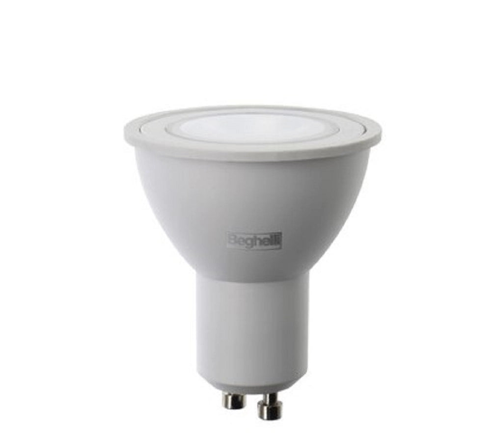 LAMPADA 10PZ BEGHELLI LED 56858 GU10 W7 NATURALE 4000K LAMPADINA