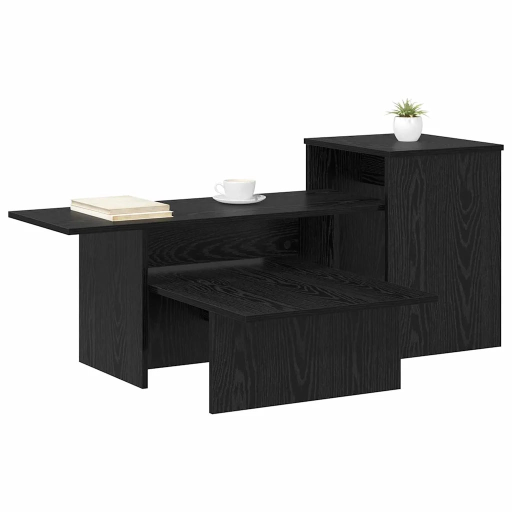 Tavolo consolle Rovere Nero 91,5 x 35 x 38,5 cm 891161