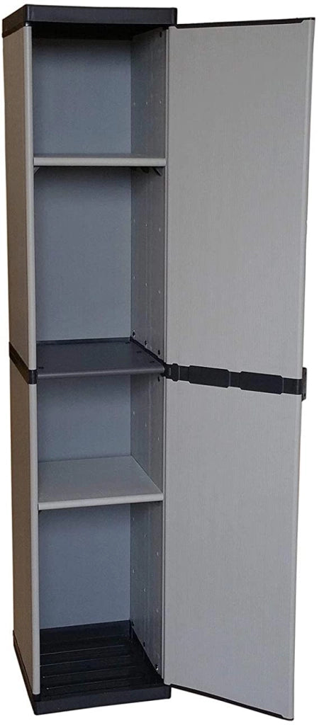 Armadio in resina alto 3 ripiani 34x39,5x168h