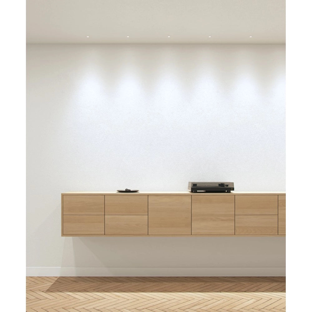 Nano Pulsar Sq Recessed - Faretto da incasso per interni 3.5W Fascio 30° Nero Opaco Punto luce piccolo 35mm 2700K - Beneito & Faure