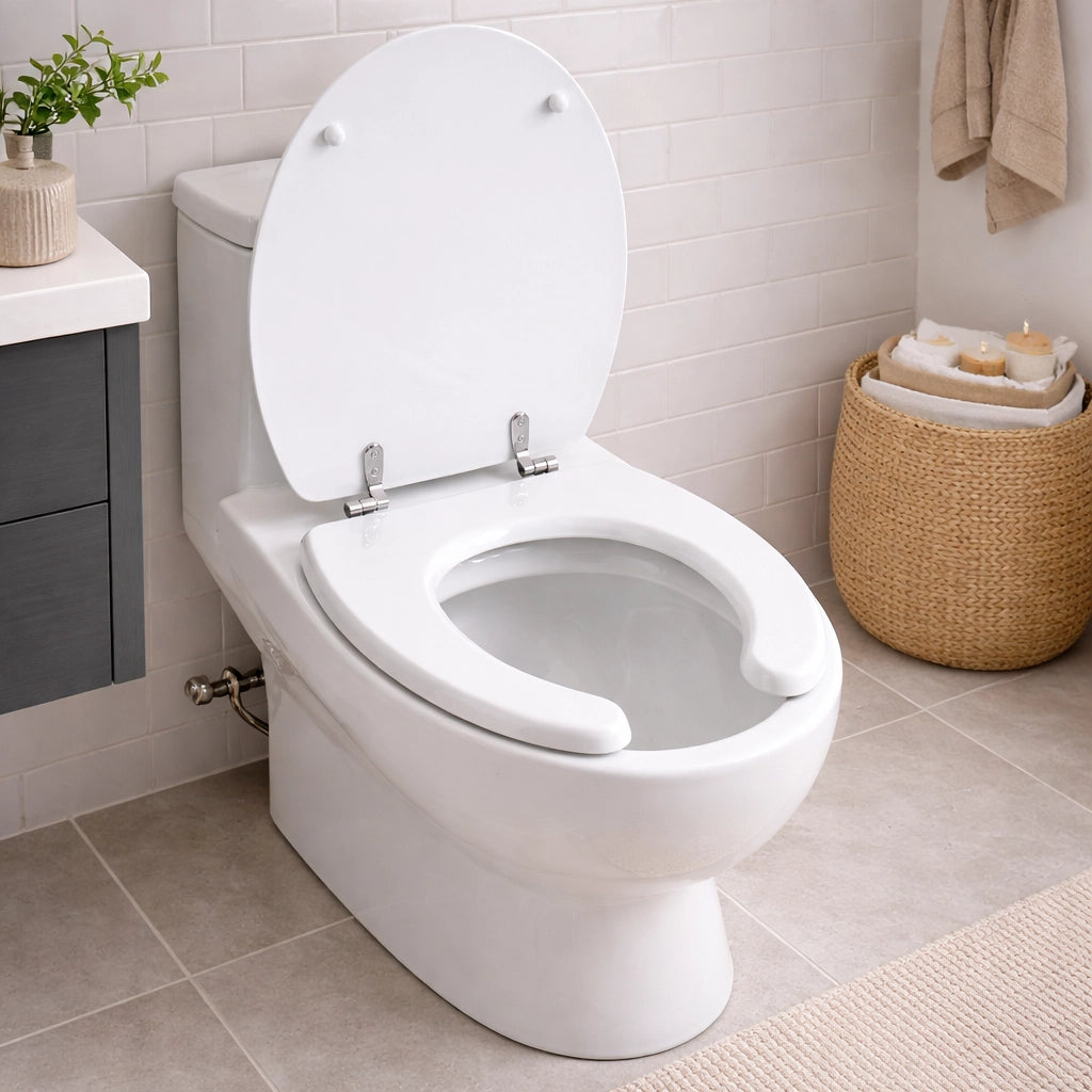 Copriwater Copri Water Wc Bagno Per Disabili Apertura Centrale 45x38 cm 69245