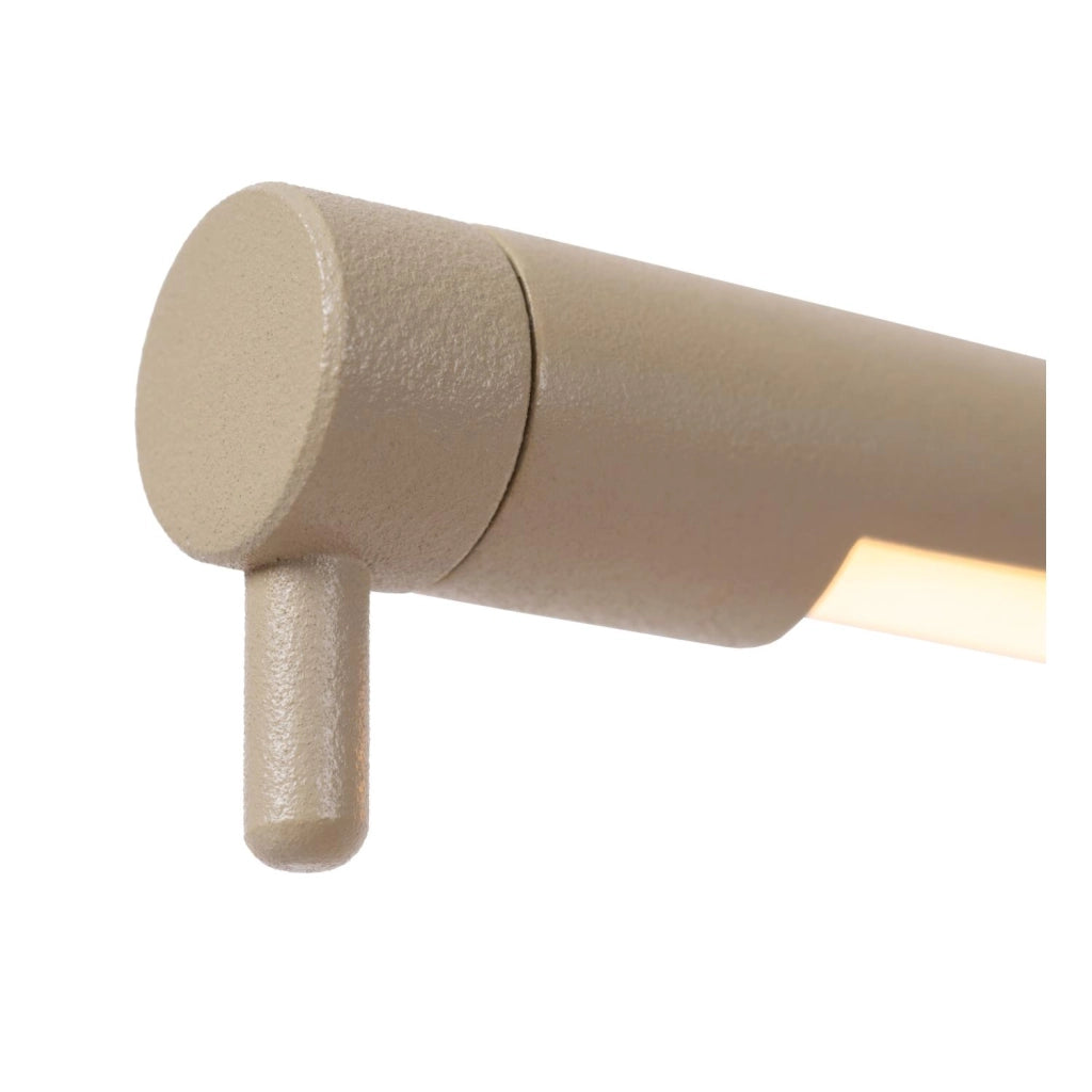 Lampada da scrivania LED nera marrone MADISON Lucide