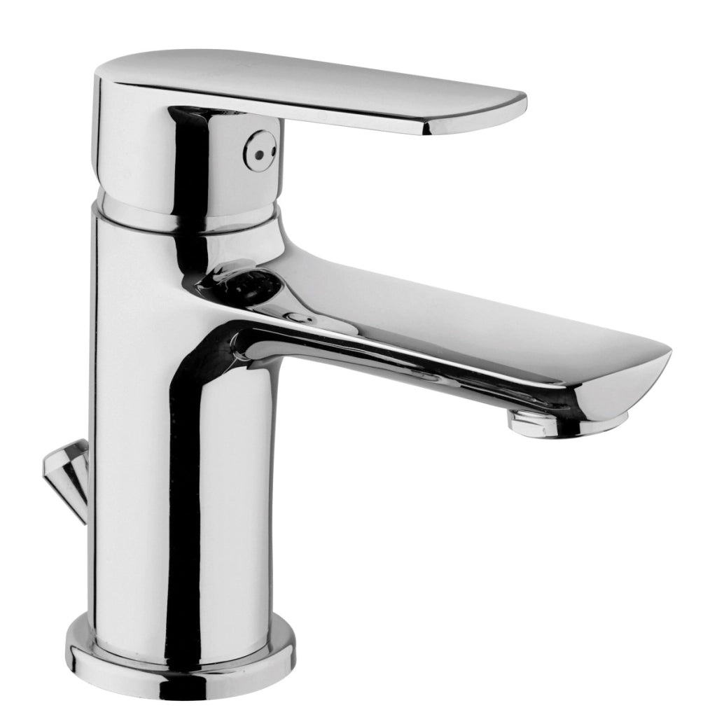 Rubinetto lavabo cromato 1 leva funky