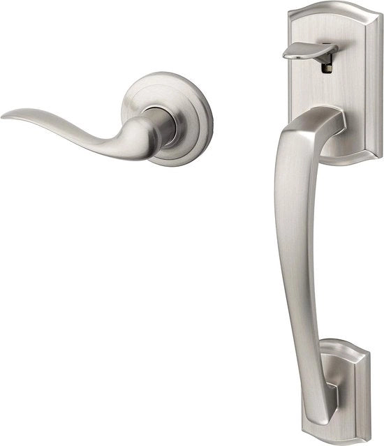 Impugnatura di apertura per maniglione con maniglia reversibile in acciaio inox non bloccante