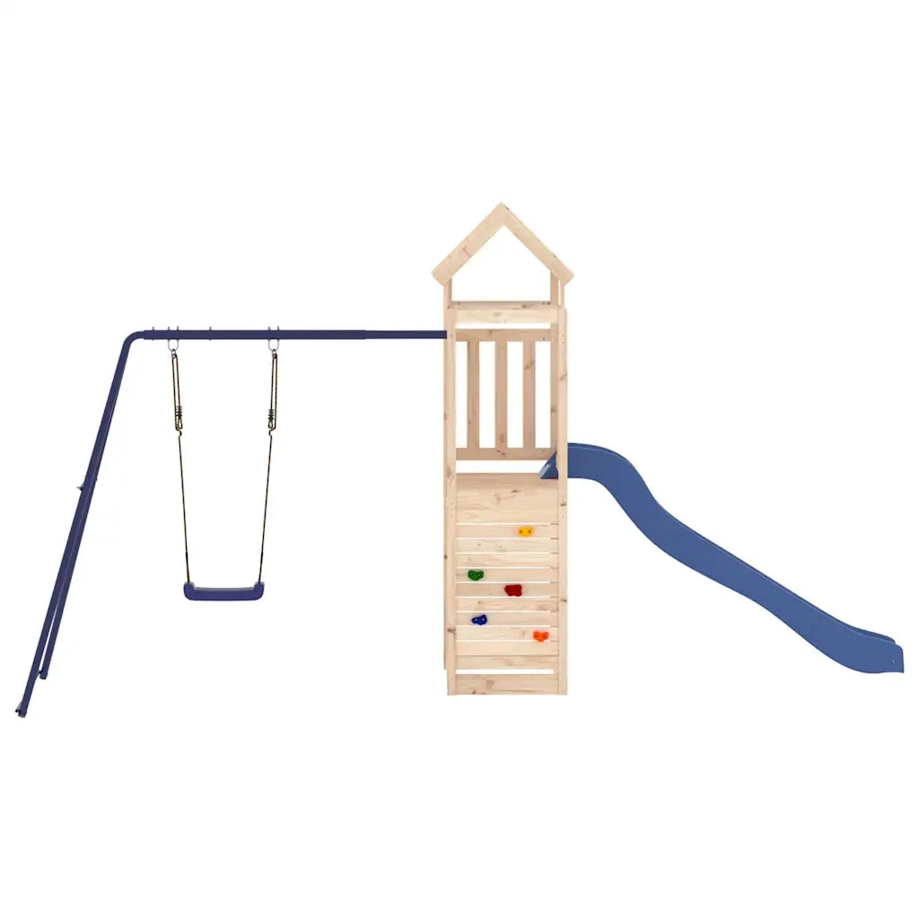 Set da Gioco da Esterno in Legno Massello di Pino 3155903