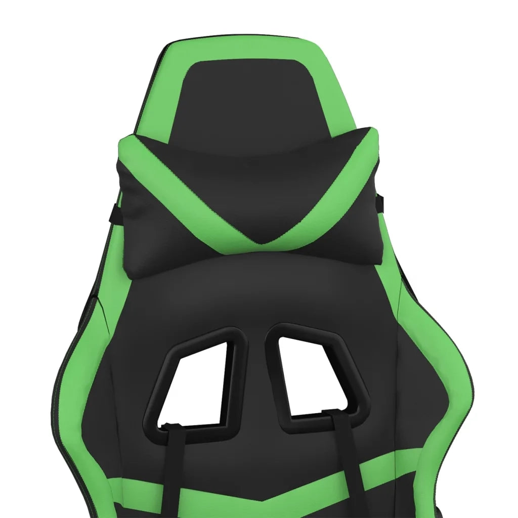 Sedia da Gaming | Sedia da e-sports Nera e Verde in Similpelle