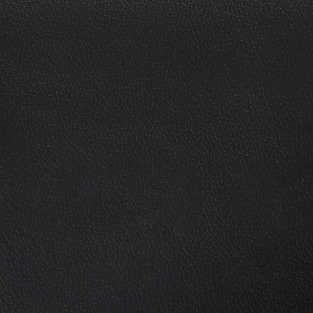 Struttura del letto con testiera-Giroletto Nero 180 x 200 cm Similpelle 282717
