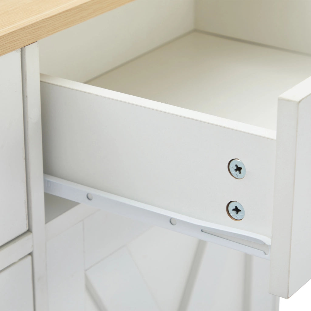 CREDENZA 160x37x75 cm MDF Bianca