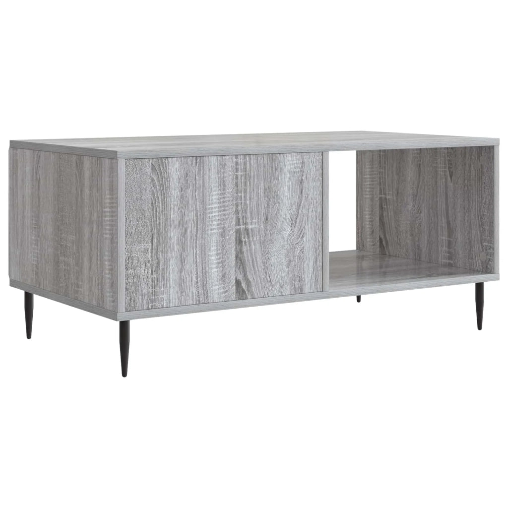 Tavolino da salotto Sonoma grigio 90 x 50 x 40 cm 894501
