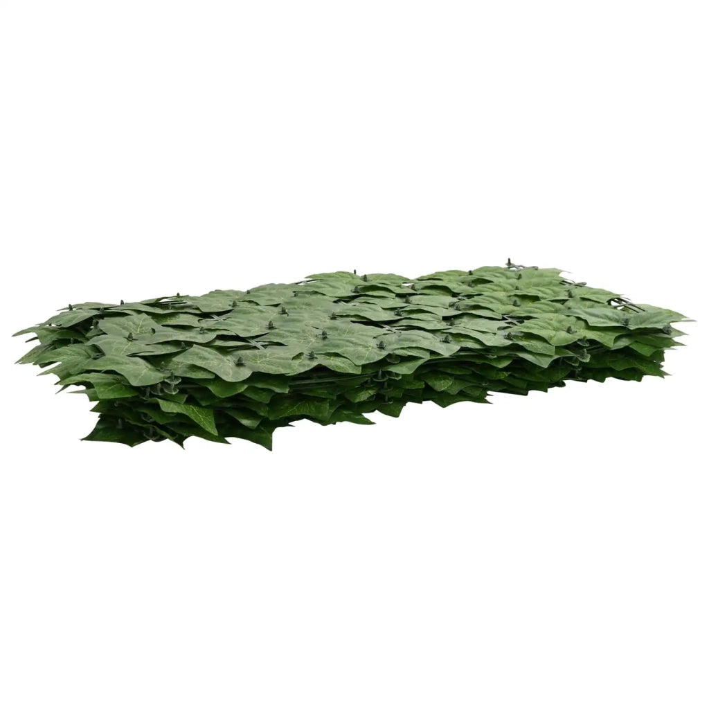 Paravento da Balcone | Schermo per balcone con foglie Verde 300 x 75 cm