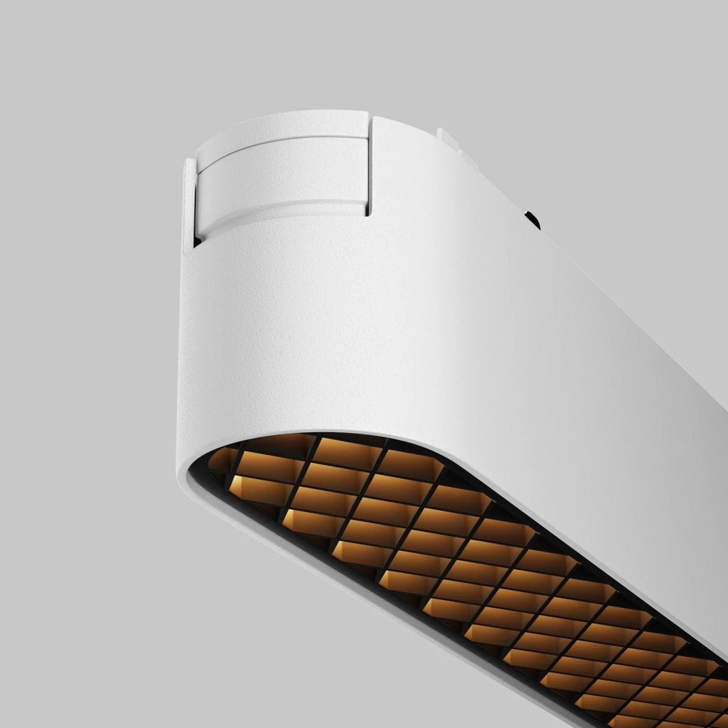 Maytoni Lampada Da Binario Radity Basis Grid 1 Luce LED Integrato Bianco Metallo
