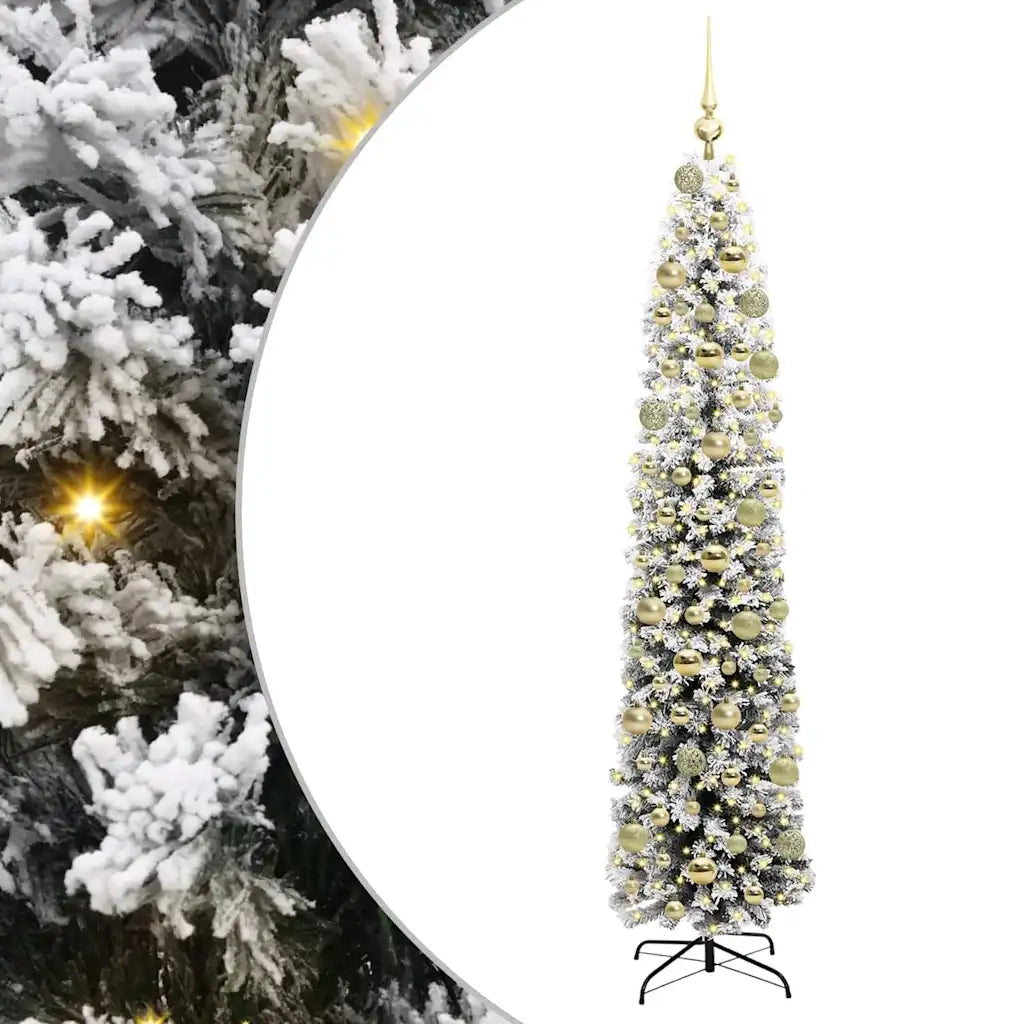 Albero di Natale artificiale con 300 LED Verde 180 cm 3395022