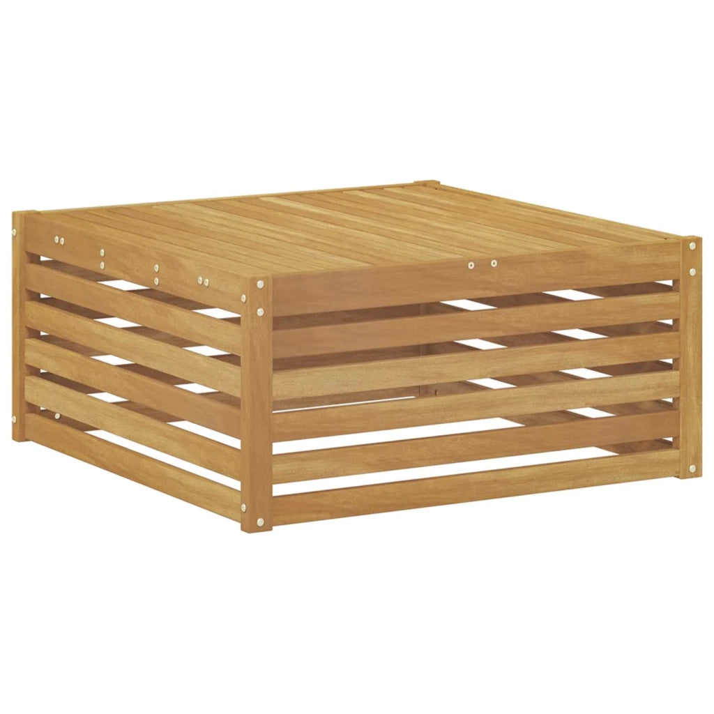 Set di divani da esterno 5 pz Bianco e Antracite 3390022