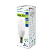 Bulbo LED - candela E14 da 5,5 W 6400K
