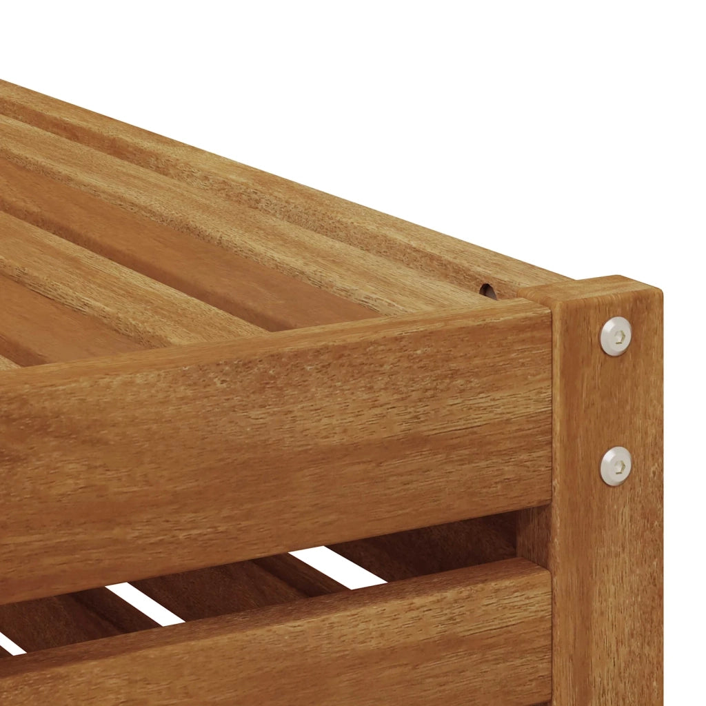 Set di divani da esterno-Sofa da giardino 4 Pezzo Naturale e Antracite 489712