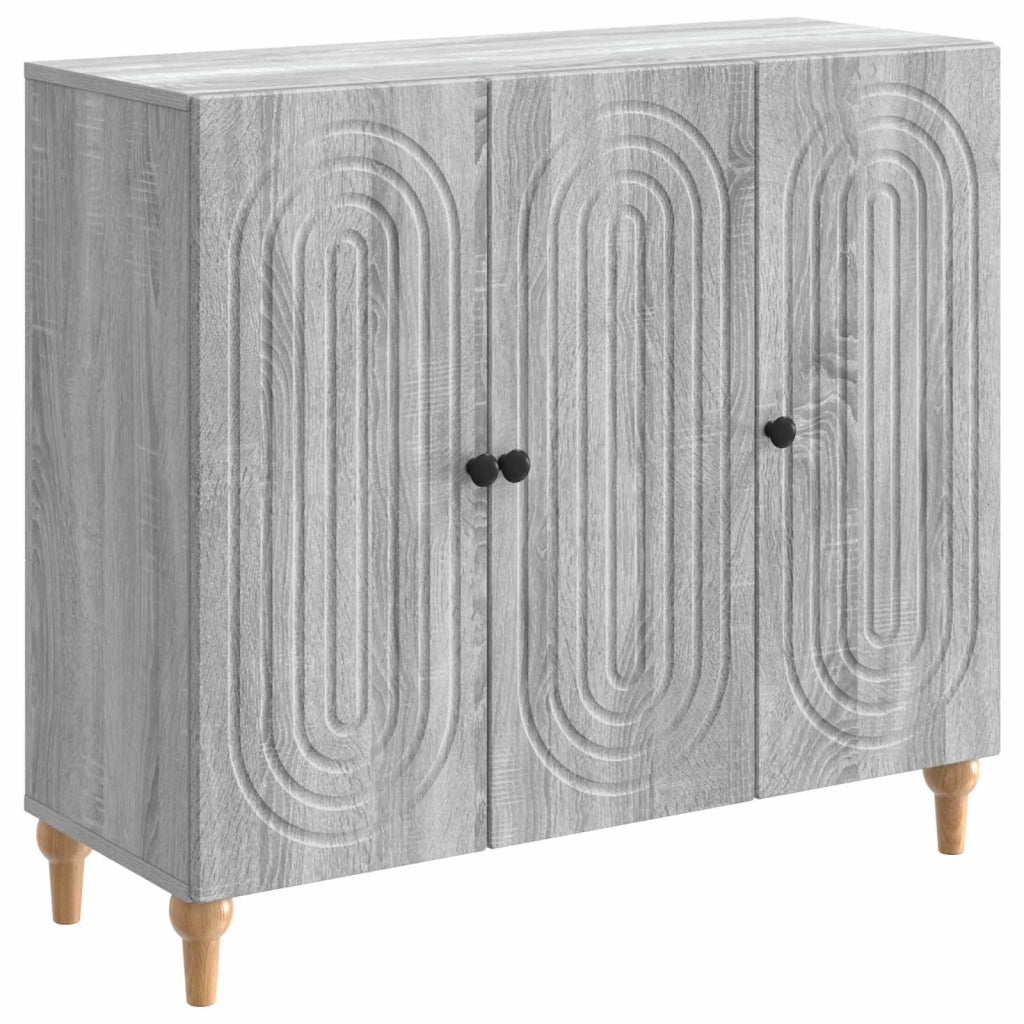 Credenza Grigio Sonoma 89 x 34,5 x 80 cm Legno ingegnerizzato 894191