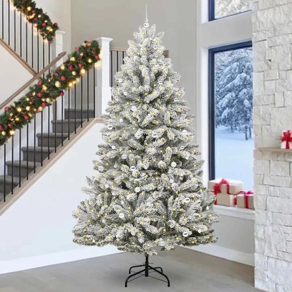 Albero di Natale artificiale 300 cm 300 LED Bianco caldo 3395789