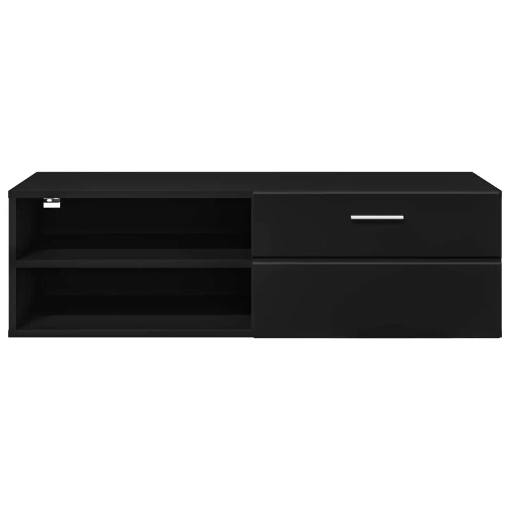 Armadio in Legno Nero 100,5 x 39 x 30 cm Legno multistrato CFW5514754