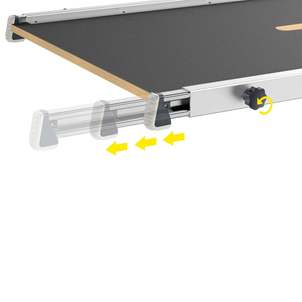 Hailo Piattaforma per Scale TP1 Alluminio 424855