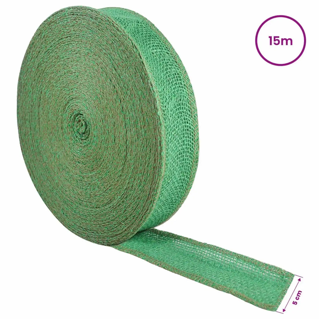 Rotolo di Juta 5 x 1500 cm Verde 42012014