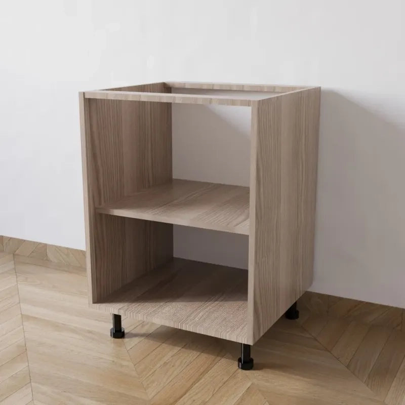 Mobile Base 60 Senza Anta. H 72 Cm L 60 Cm P 55.5 Cm. Spedizione In Kit Olmo