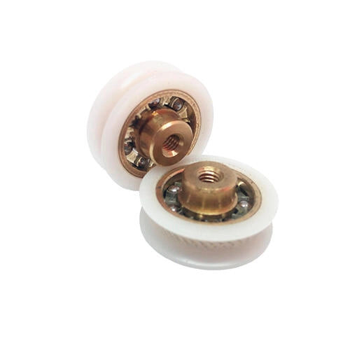 Cuscinetti per box doccia con scanalatura 23 BL Scan M4  Kit 2 pezzi