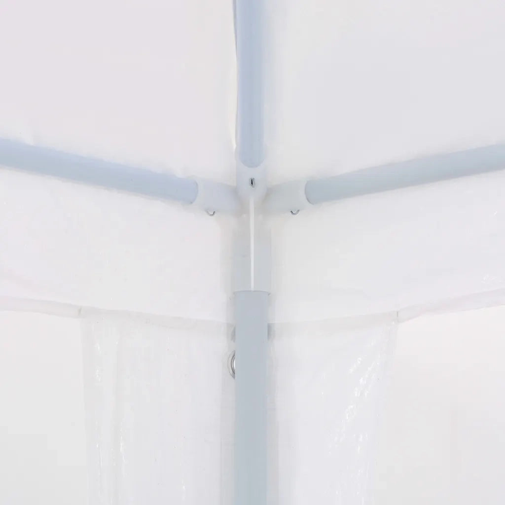 Tenda per Feste-Tenda Gazebo 3x9 m in PE Bianca