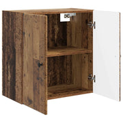 Armadietto a Muro | Mobiletto a muro Legno antico 59 x 31 x 60 cm