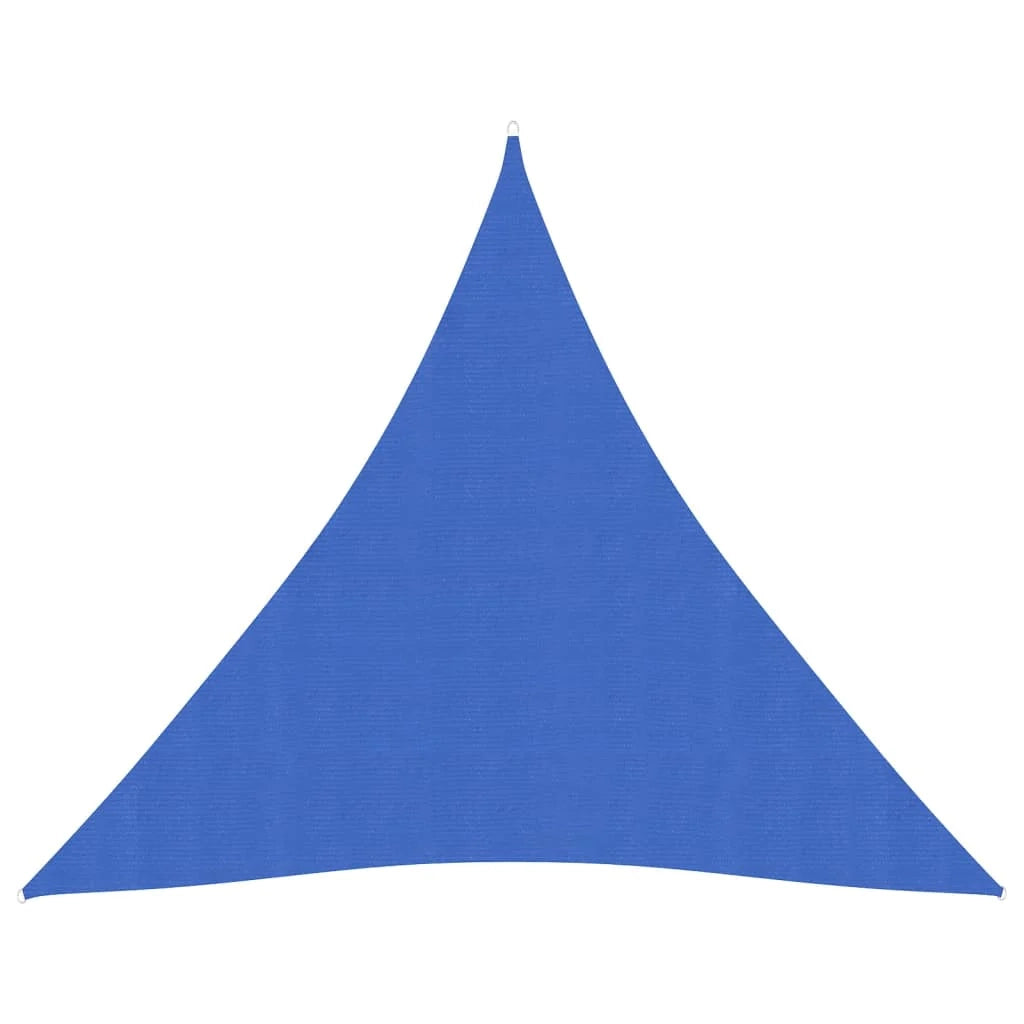 Tenda a vela parasole 160 g/m² HDPE 4 x 4 x 4 m blu 02_0009062