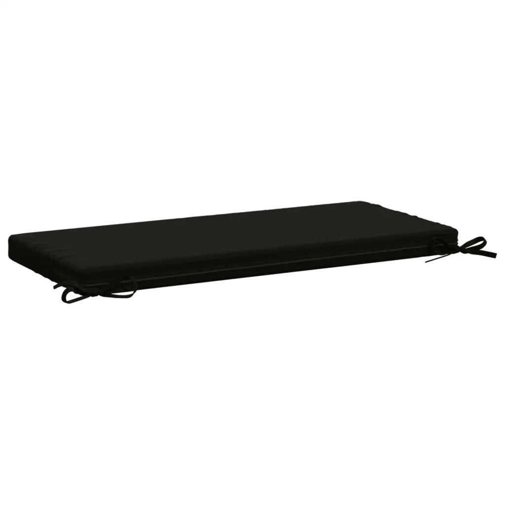 Cuscini per Panchina a 2 Pezzi SOEST 2 pz 100% Poliestere Nero 948705