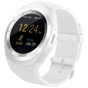Trade Shop - Smart Watch Y1 1,2 Pollici Bluetooth Android Ios Con Slot Sim Card E Micro Sd -