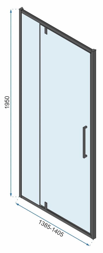 Cabina Doccia Ad Angolo Rapid Swing 80x100