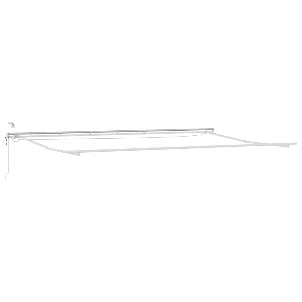 Struttura della tenda Bianco 600 × 300 cm Alluminio