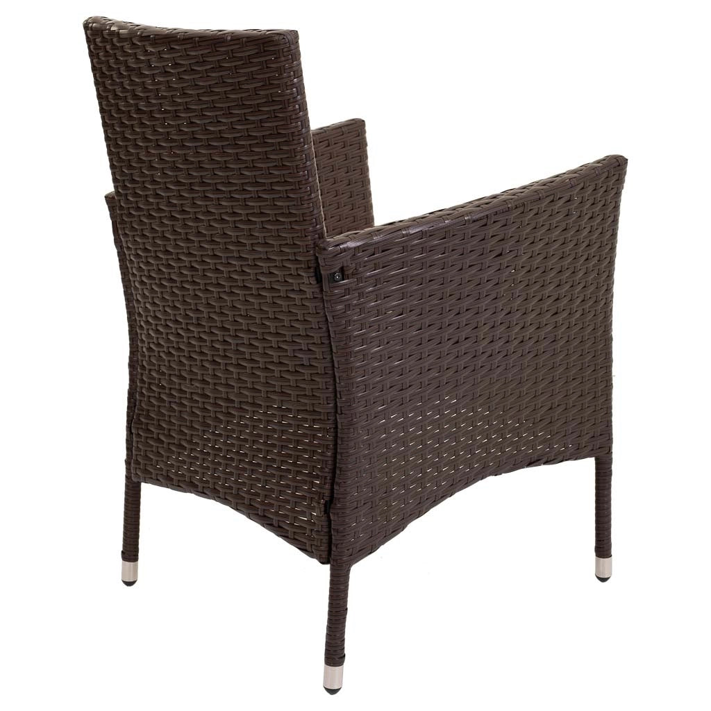 Set tavolo nero e 4 sedie
