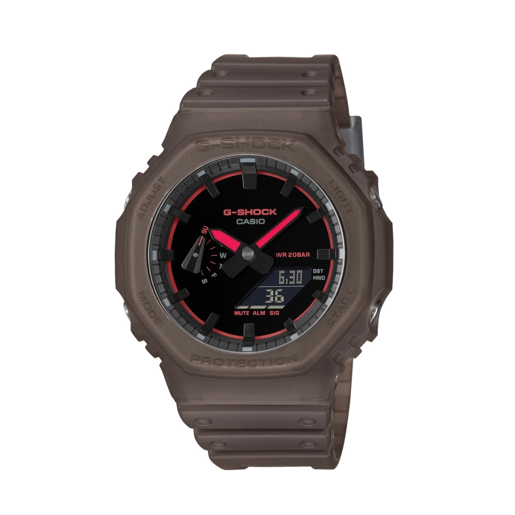 CASIO G-SHOCK Mod. OAK - SMOKE LIGHT SERIE - BROWN  ***NEW!***
